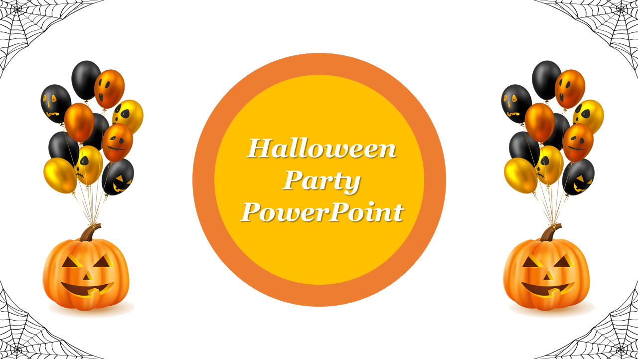 Best Halloween Party PowerPoint Template For Slides